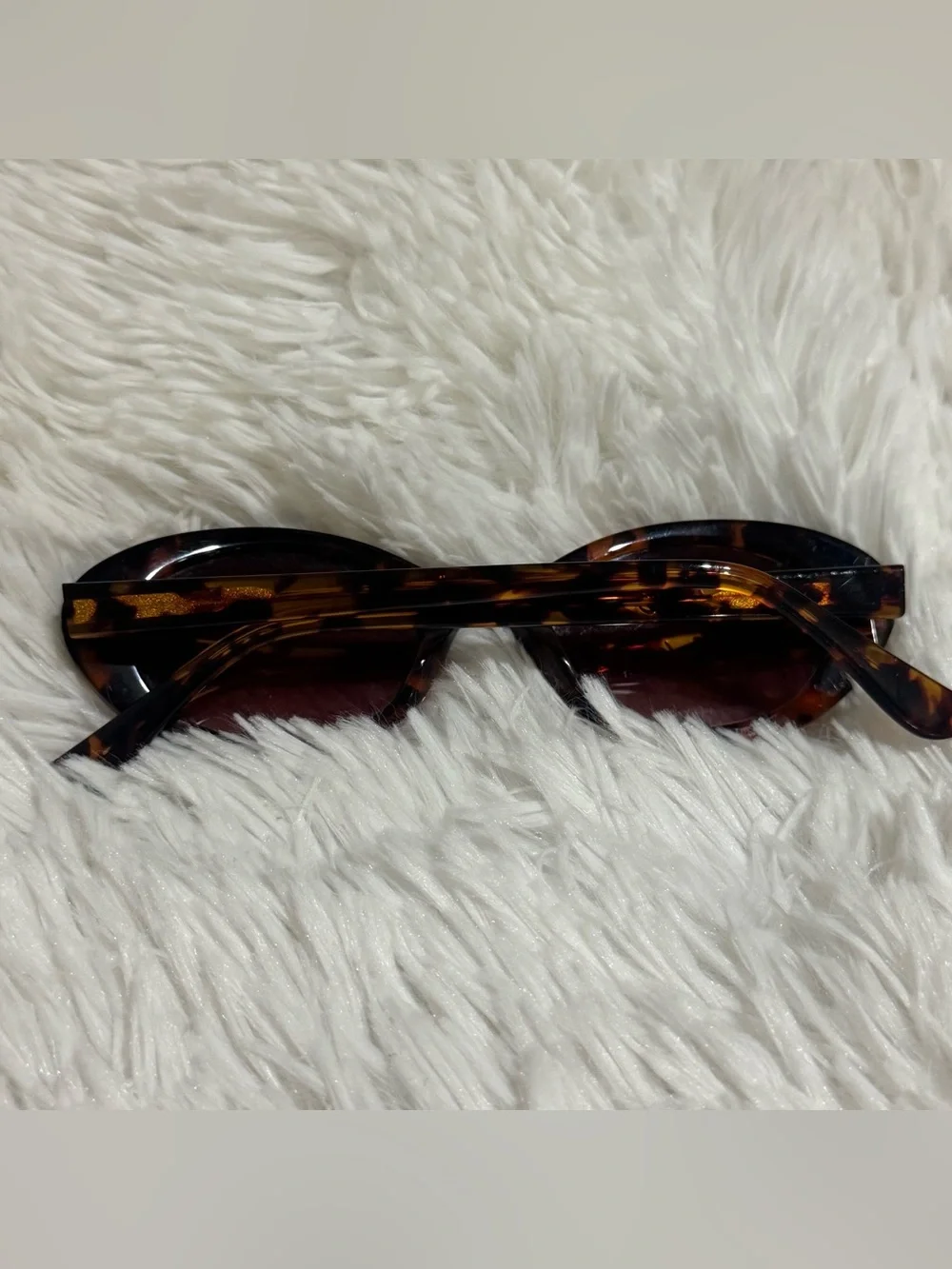 Madewell Russell Oval Sunglasses Tortoise Afterglow Red Tort